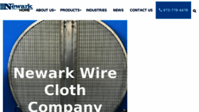 What Newarkwire.com website looked like in 2018 (5 years ago)