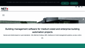 What Netxautomation.com website looked like in 2018 (6 years ago)