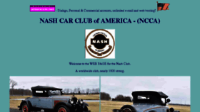 What Nashcarclub.org website looked like in 2018 (5 years ago)