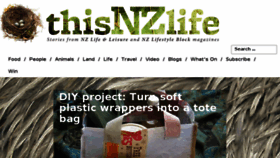 What Nzlifeandleisure.co.nz website looked like in 2018 (5 years ago)