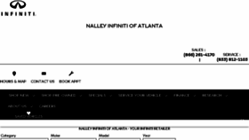 What Nalleyinfinitidecatur.com website looked like in 2018 (5 years ago)
