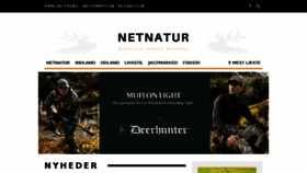 What Netnatur.dk website looked like in 2018 (5 years ago)
