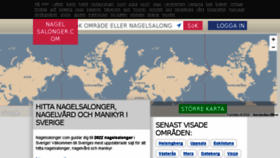 What Nagelsalonger.com website looked like in 2018 (5 years ago)