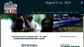 What Northwesternmichiganfair.net website looked like in 2018 (5 years ago)