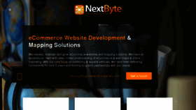 What Nextbyte.in website looked like in 2018 (5 years ago)