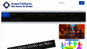What Naranon.org.br website looked like in 2018 (5 years ago)