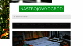 What Nastrojowyogrod.pl website looked like in 2018 (5 years ago)