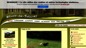 What Neuvy-en-sullias.fr website looked like in 2018 (5 years ago)