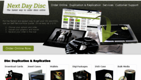 What Nextdaydisc.com website looked like in 2018 (5 years ago)