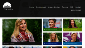 What Neuhof-schulen.de website looked like in 2018 (5 years ago)