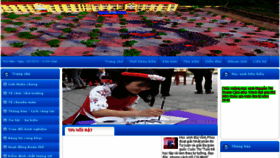 What Nguyendinhlien.edu.vn website looked like in 2018 (5 years ago)