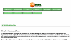 What Netz-sozial.de website looked like in 2018 (5 years ago)