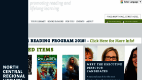 What Ncrl.org website looked like in 2018 (7 years ago)
