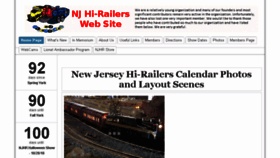 What Njhirailers.com website looked like in 2018 (5 years ago)