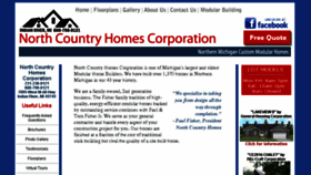 What Northcountryhomescorp.com website looked like in 2018 (5 years ago)