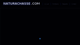 What Naturachasse.com website looked like in 2018 (5 years ago)