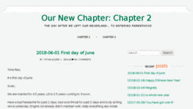 What Newchapter.cfchai.com website looked like in 2018 (5 years ago)