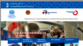 What Nemocnice.opava.cz website looked like in 2018 (5 years ago)
