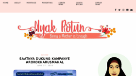 What Nyakrotun.com website looked like in 2018 (5 years ago)