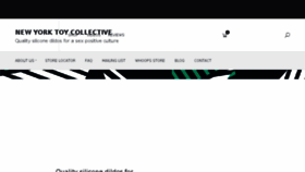 What Newyorktoycollective.com website looked like in 2018 (5 years ago)