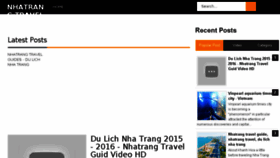 What Nhatrangtravel-dulichnhatrang.blogspot.sg website looked like in 2018 (5 years ago)