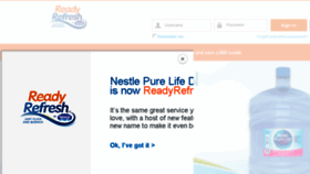What Nestlepurelifedirect.com website looked like in 2018 (5 years ago)