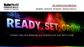 What Netsuitesuiteworld.com website looked like in 2018 (5 years ago)