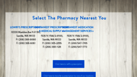 What Nwprescriptions.com website looked like in 2018 (5 years ago)