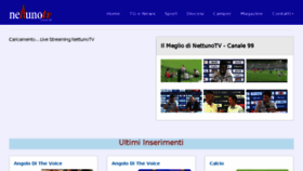 What Nettunotv.tv website looked like in 2018 (5 years ago)