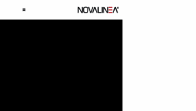 What Novalinea.co website looked like in 2018 (5 years ago)