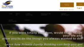 What Nexvisionfinancial.com website looked like in 2018 (5 years ago)