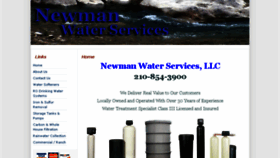 What Newmanh2o.com website looked like in 2018 (5 years ago)