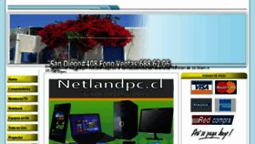 What Netlandpc.cl website looked like in 2018 (5 years ago)