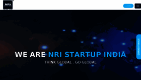 What Nristartupindia.com website looked like in 2018 (5 years ago)