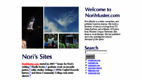 What Norimuster.com website looked like in 2018 (5 years ago)