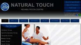 What Naturaltouchrehabilitation.com website looked like in 2018 (5 years ago)