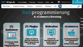 What Netzdinge.de website looked like in 2018 (5 years ago)