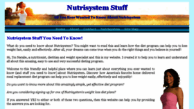 What Nstuf.com website looked like in 2018 (5 years ago)