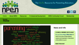 What Npen.org website looked like in 2018 (5 years ago)