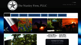 What Nunleyfirm.com website looked like in 2018 (5 years ago)