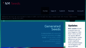What Nmseeds.club website looked like in 2018 (5 years ago)