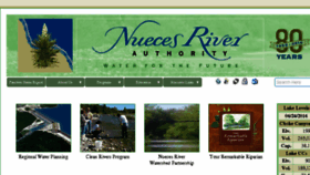 What Nueces-ra.org website looked like in 2018 (5 years ago)