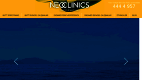 What Neo-clinics.com website looked like in 2018 (5 years ago)