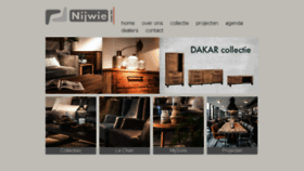 What Nijwie.nl website looked like in 2018 (5 years ago)