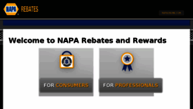 What Naparebates.com website looked like in 2018 (5 years ago)