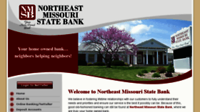 What Northeastmissouristatebank.com website looked like in 2018 (5 years ago)