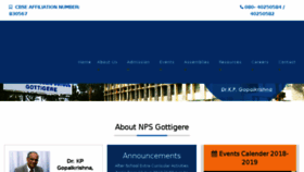 What Npstj.com website looked like in 2018 (5 years ago)