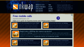 What Nkwap.com.ar website looked like in 2018 (5 years ago)