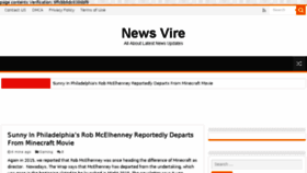 What Newsvire.com website looked like in 2018 (5 years ago)
