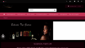 What Nobrenparfum.be website looked like in 2018 (5 years ago)